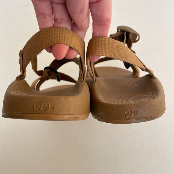 CHACO Z/1 Monochrome Brown Outdoor Sandal Womens 9 / Hiking Camping Water Shoes - Picture 8 of 10